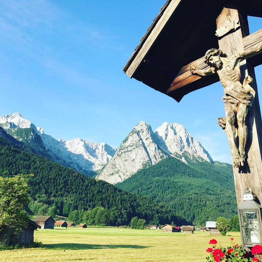 Ferienwohnungen Zugspitze Grainau Ngoại thất bức ảnh